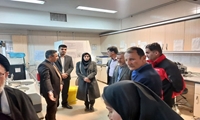 بازدید شبانه جناب آقای دکتر فردوسی رئیس اداره نظارت وزارت بهداشت 