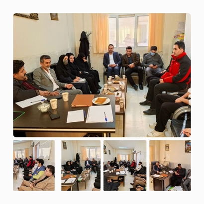 نشست اعضای خیرین سلامت شهرستان کوهرنگ 